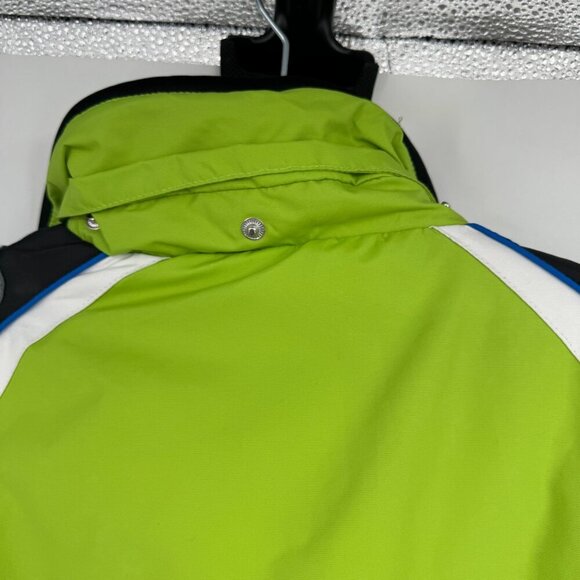 Brugi junior boys winter jacket coat green boys size large Extra Large age 11/1 - Picture 13 of 13